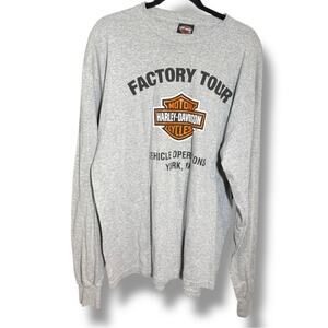 Harley-Davidson Factory Tour Long Sleeve Shirt – York, PA